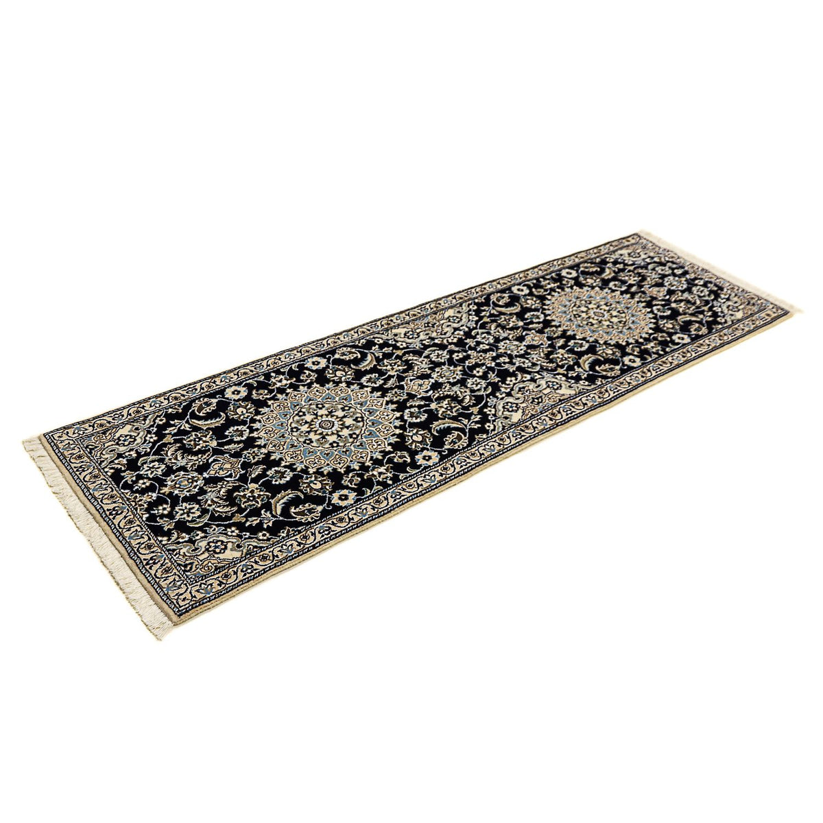 Perserteppich - Nain - Royal 200 x 62 cm Teppich Läufer