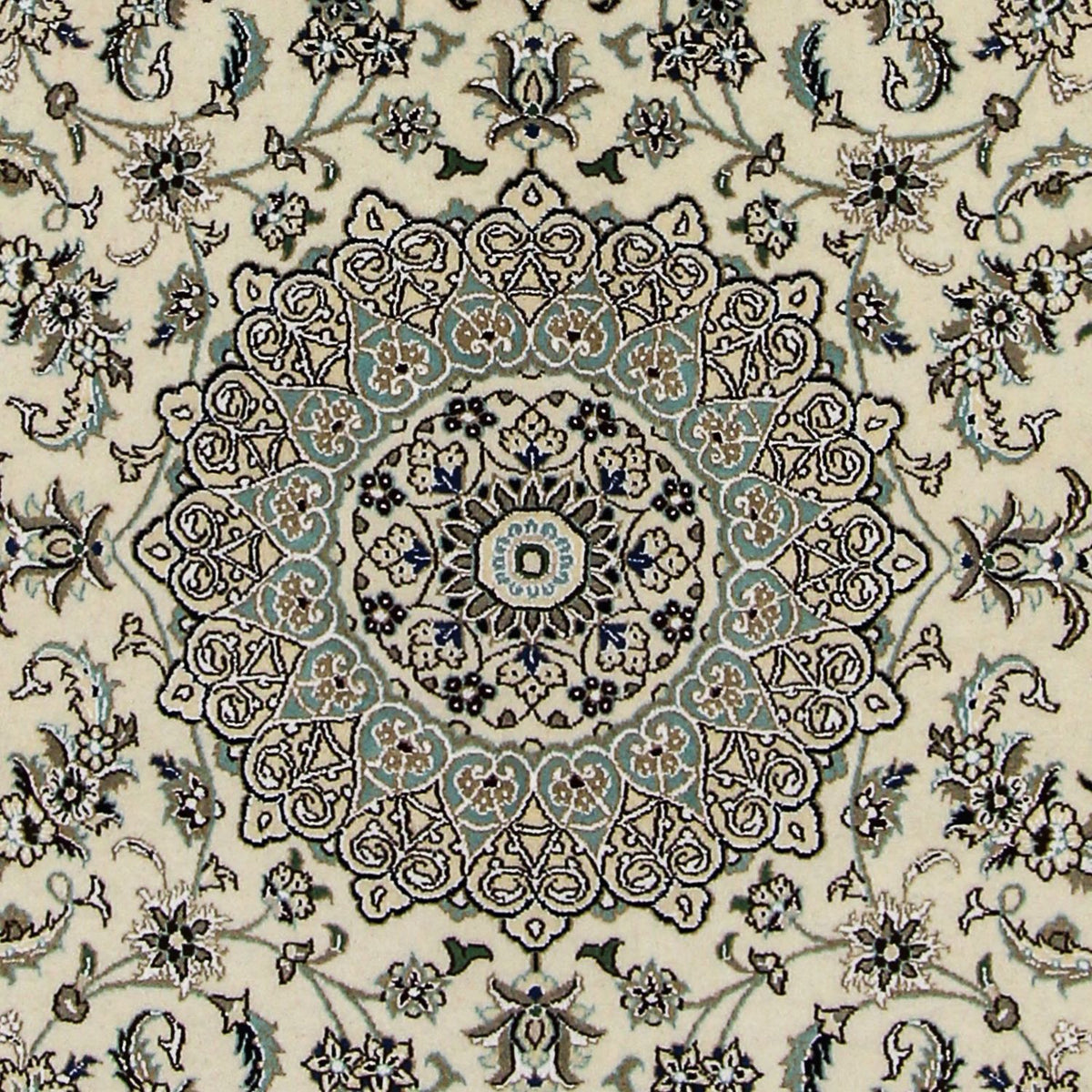 Perserteppich - Nain - Royal 250 x 154 cm Teppich Wohnzimmer
