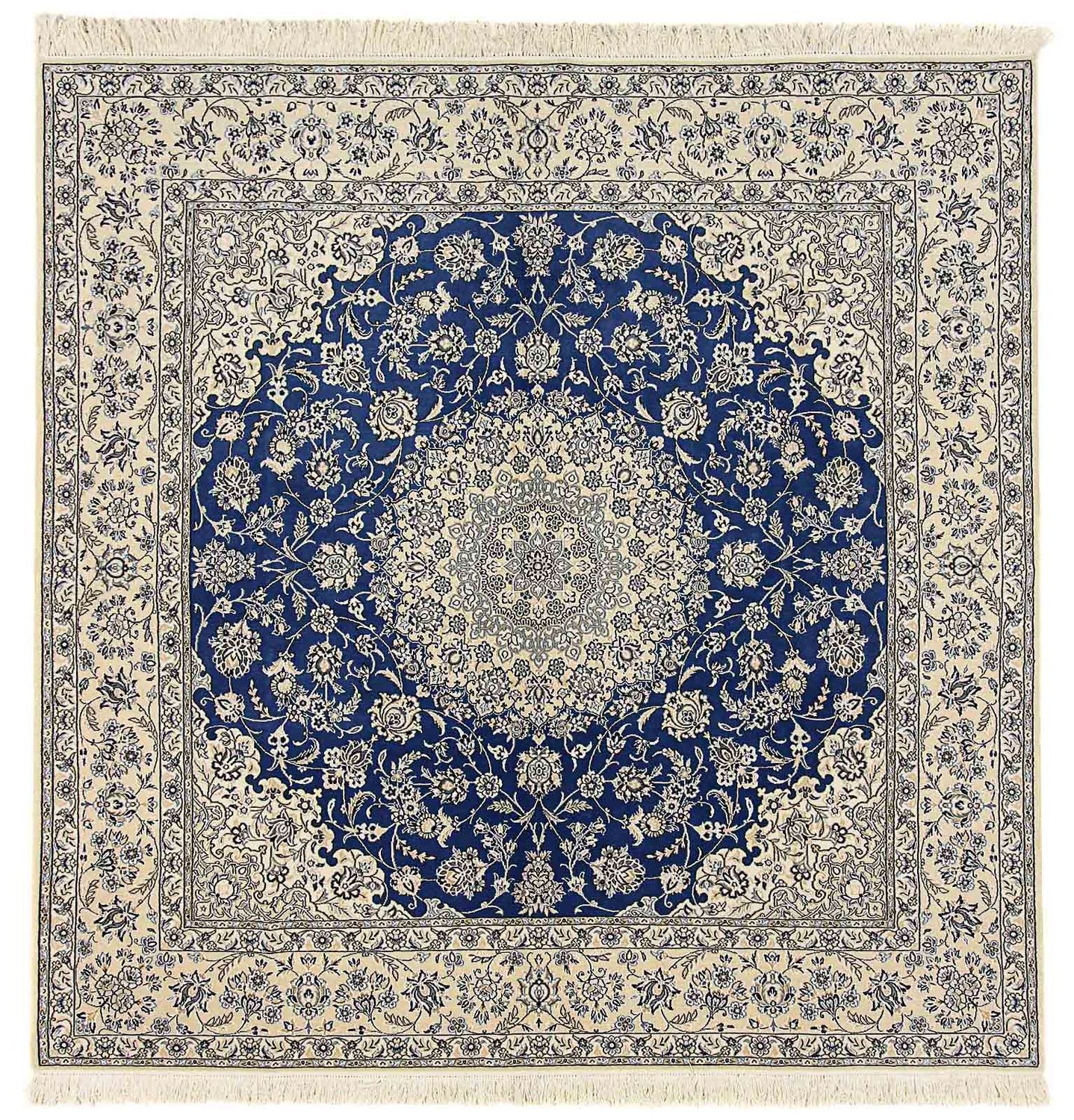 Perserteppich - Nain - Royal 250 x 250 cm Quadratischer Teppich