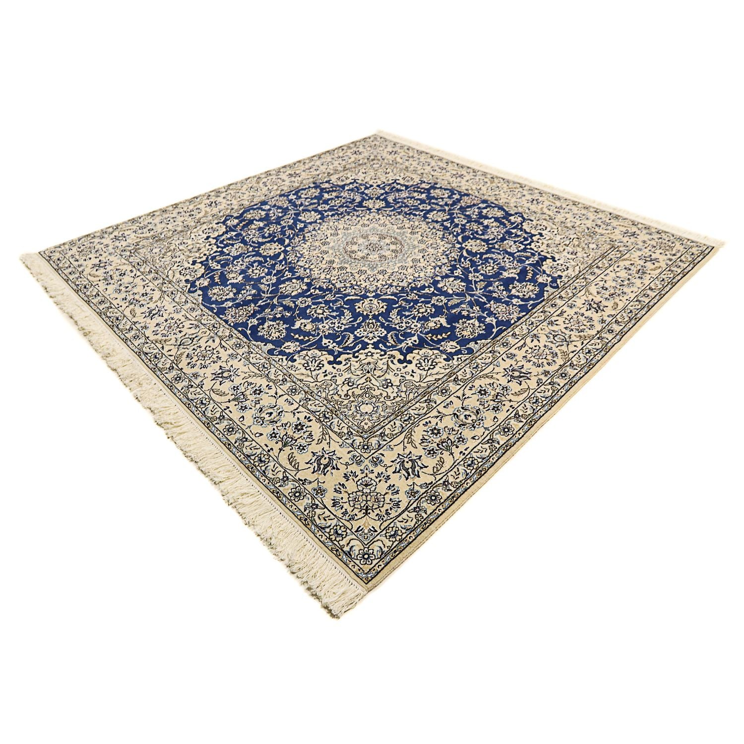 Perserteppich - Nain - Royal 250 x 250 cm Quadratischer Teppich