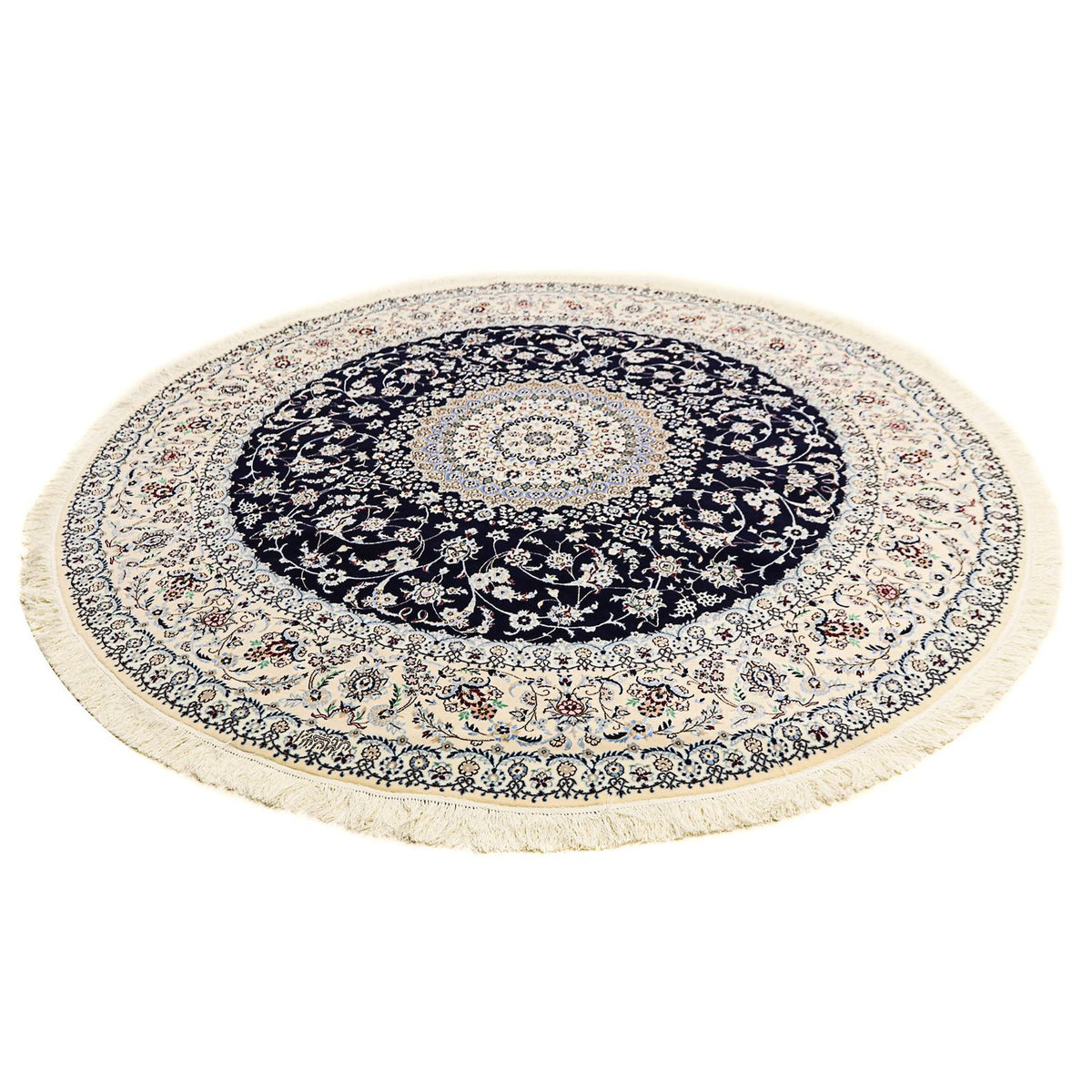 Perserteppich - Nain - Premium 250 x 250 cm Runder Teppich