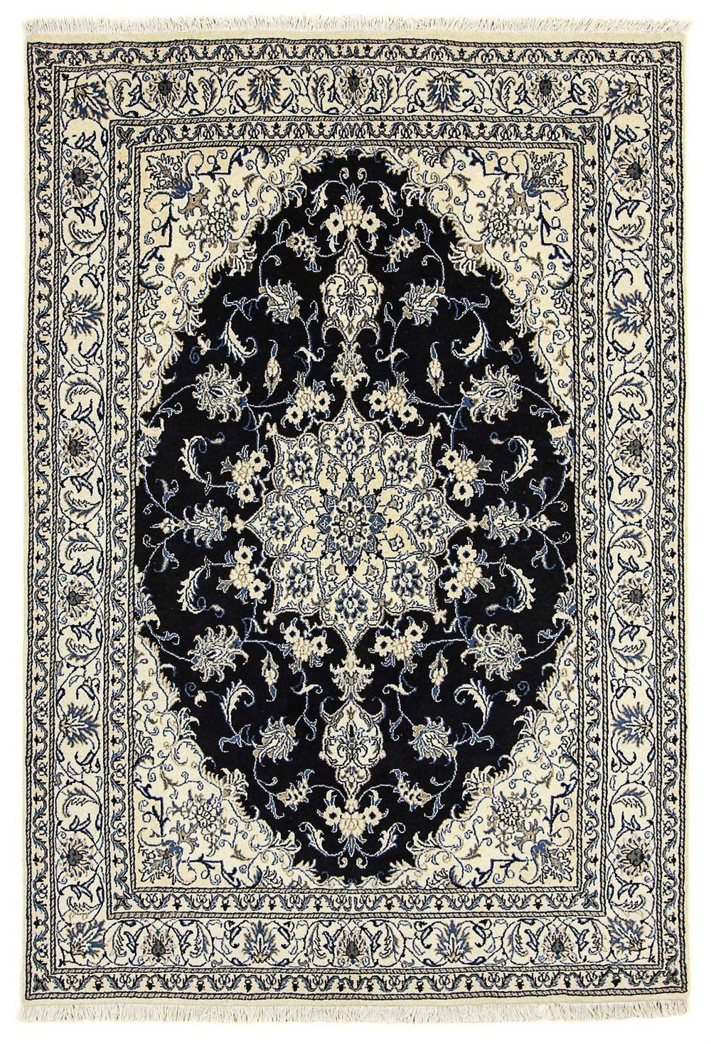 Perserteppich - Nain 240 x 166 cm Wohnzimmer Teppich