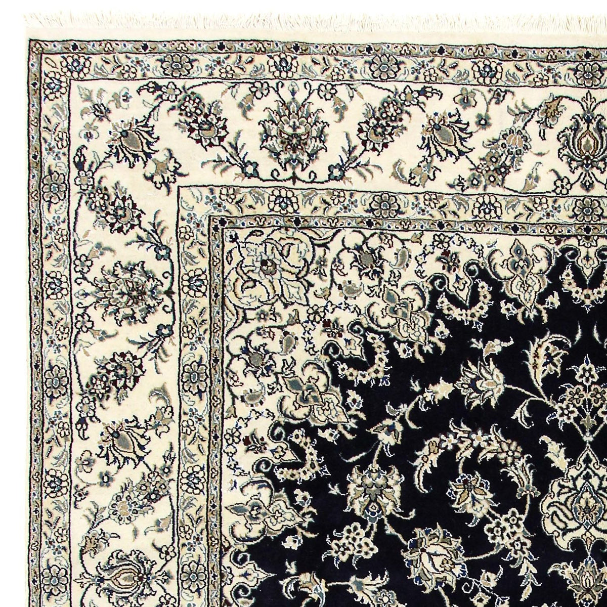 Perserteppich - Nain 343 x 251 cm Wohnzimmer Teppich