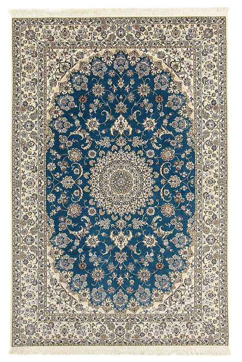 Perserteppich - Nain - Premium 236 x 154 cm Teppich Wohnzimmer