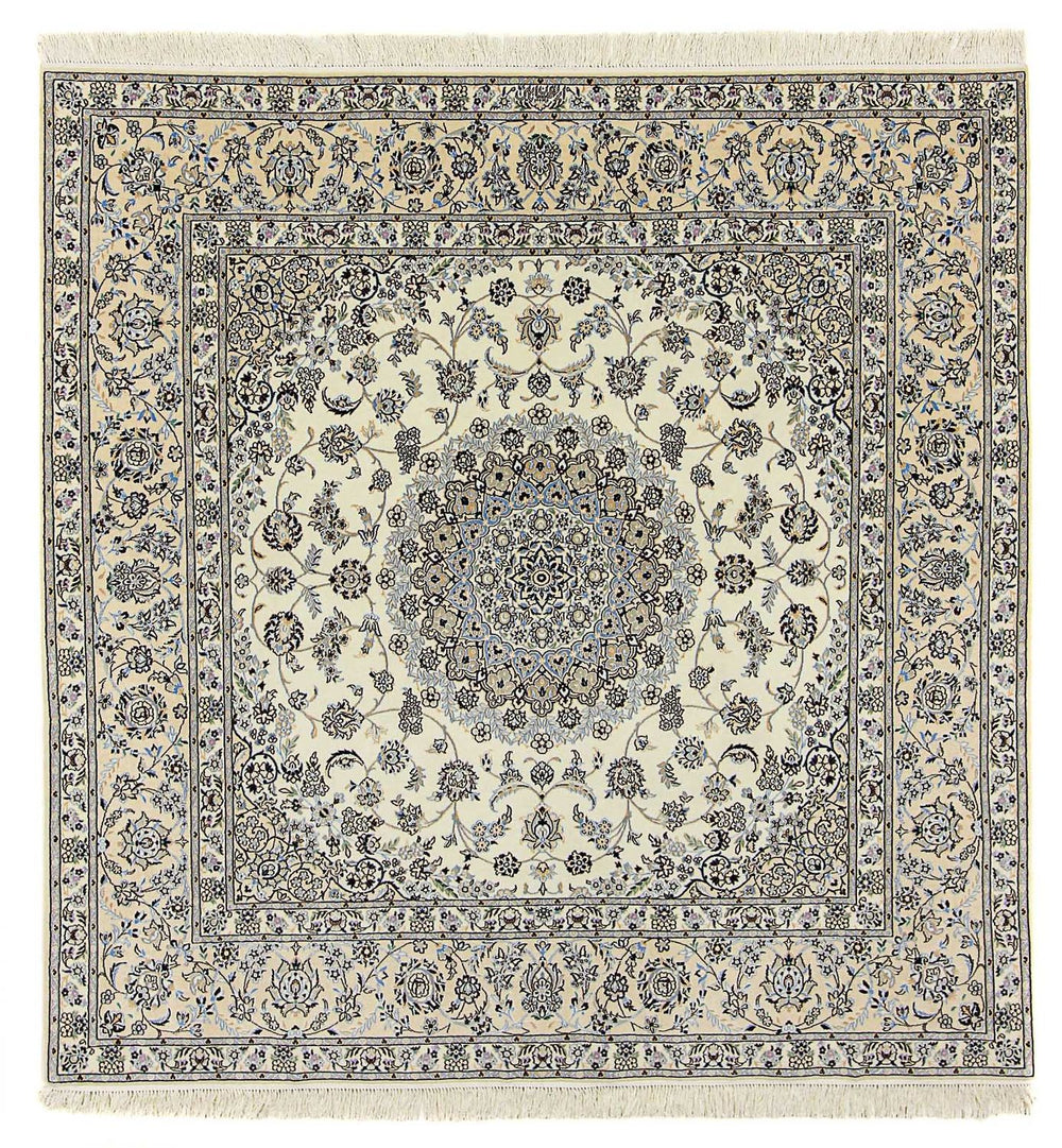 Perserteppich - Nain - Premium 205 x 205 cm Teppich Quadratisch