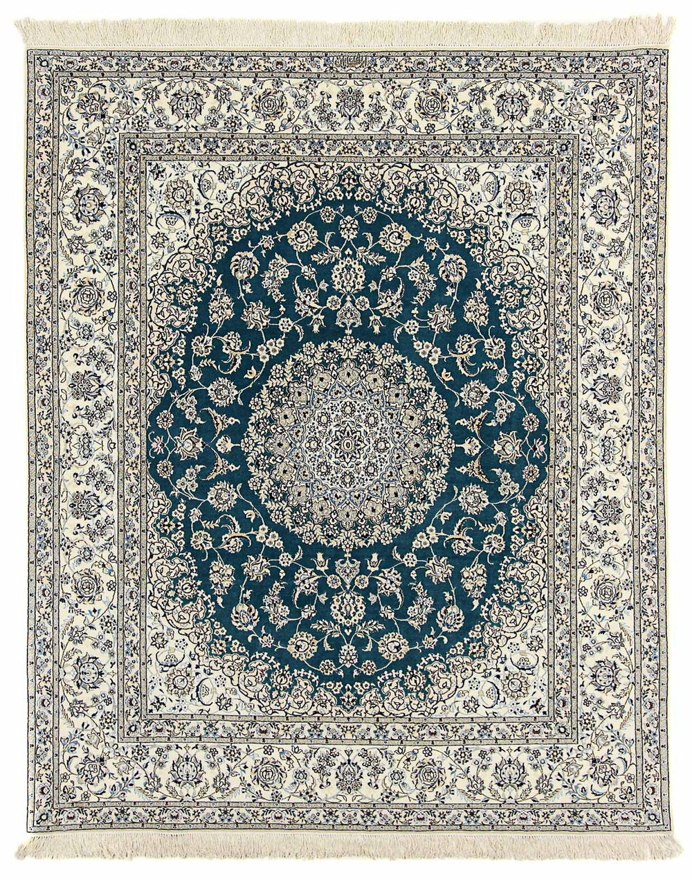 Perserteppich - Nain - Premium 244 x 200 cm Teppich Wohnzimmer
