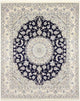 Perserteppich - Nain - Royal - 304 x 250 cm - dunkelblau