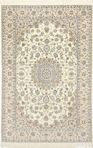 Perserteppich - Nain - Royal - 305 x 205 cm - creme