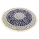 Perserteppich - Nain - Royal rund  - 260 x 260 cm - dunkelblau