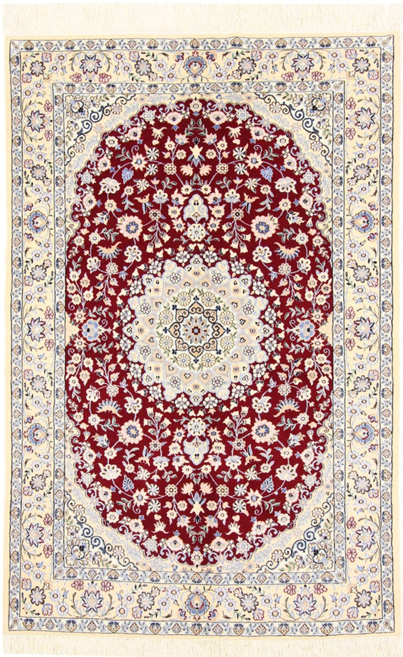 Perserteppich - Nain - Royal - 200 x 132 cm - rot