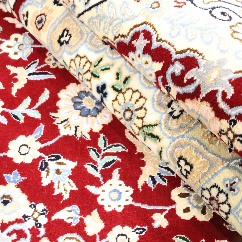 Perserteppich - Nain - Royal - 200 x 132 cm - rot
