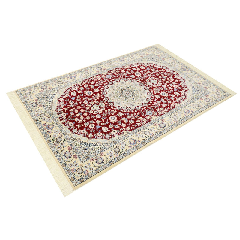 Perserteppich - Nain - Royal - 200 x 132 cm - rot