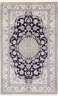 Perserteppich - Nain - Royal - 249 x 155 cm - dunkelblau