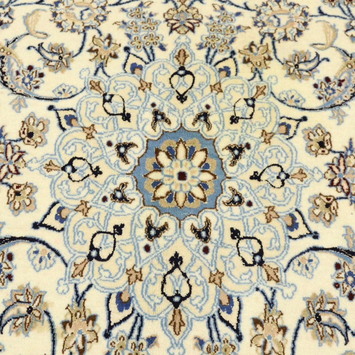 Perserteppich - Nain - Royal - 205 x 125 cm - beige