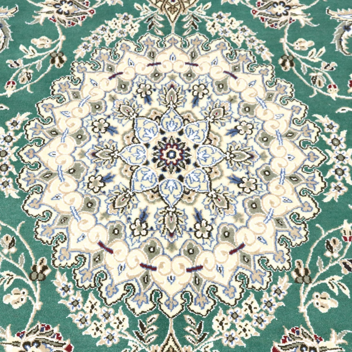 Perserteppich - Nain - Royal - 250 x 156 cm - grün