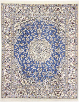 Perserteppich - Nain - Royal - 250 x 200 cm - blau