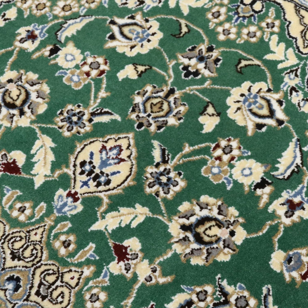 Perserteppich - Nain - Royal - 137 x 88 cm - grün