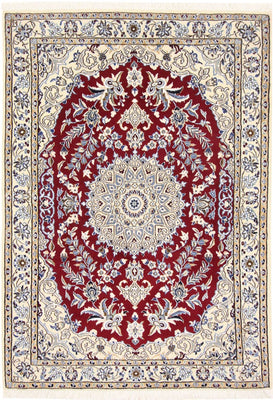 Perserteppich - Nain - Royal - 142 x 95 cm - rot