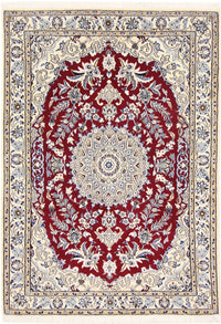 Perserteppich - Nain - Royal - 142 x 95 cm - rot
