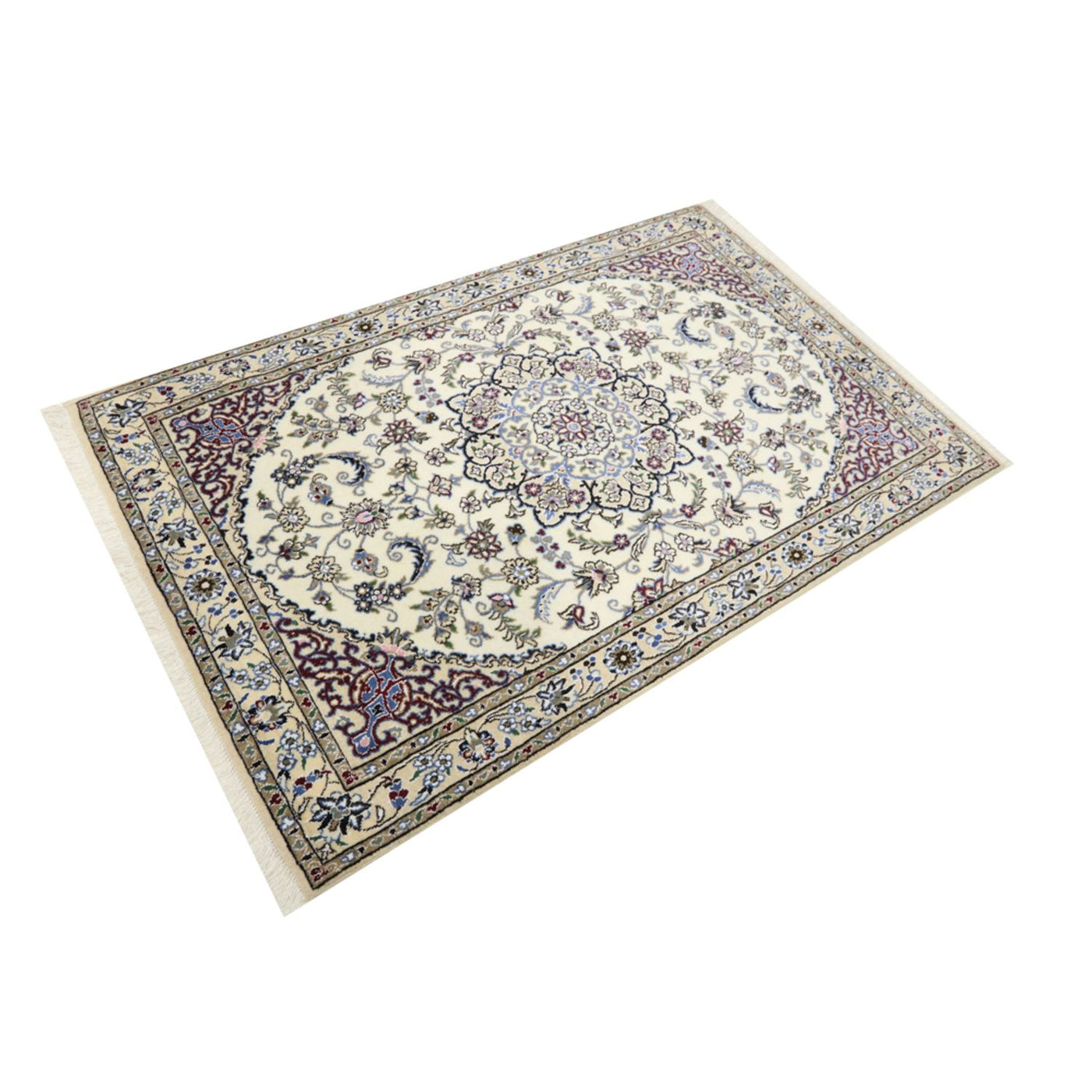 Perserteppich - Nain - Royal - 150 x 96 cm - creme