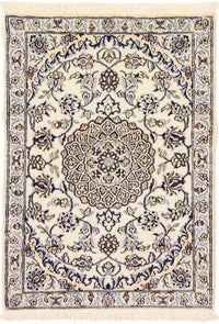 Perserteppich - Nain - Royal - 92 x 64 cm - creme