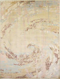 Designer Teppich - 318 x 247 cm - mehrfarbig