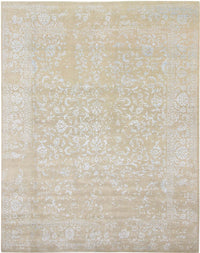 Designer Teppich - 306 x 243 cm - hellblau