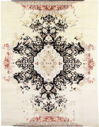 Designer Teppich - 309 x 242 cm - mehrfarbig
