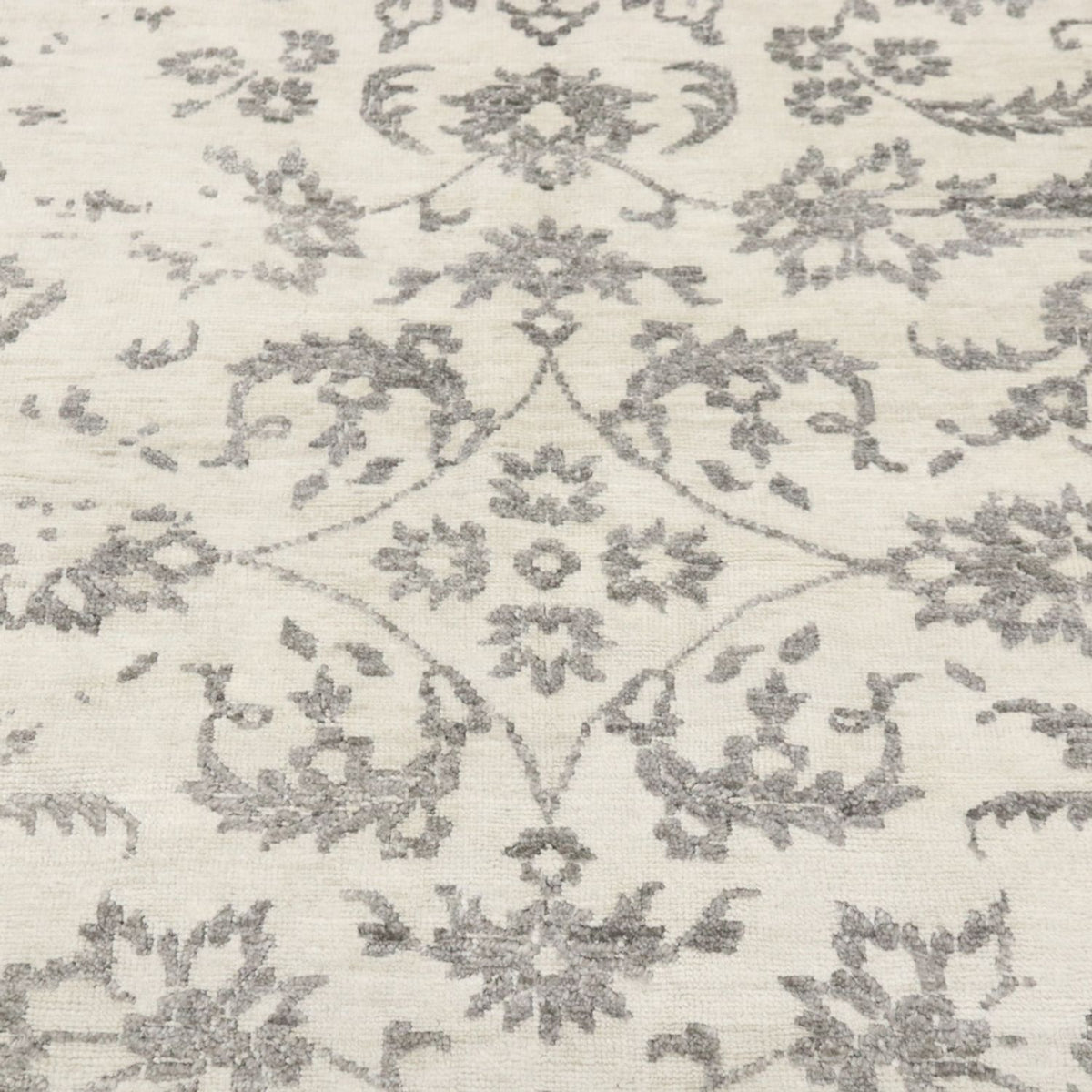Designer Teppich - 204 x 148 cm - grau