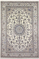 Perserteppich - Nain - 286 x 193 cm - creme