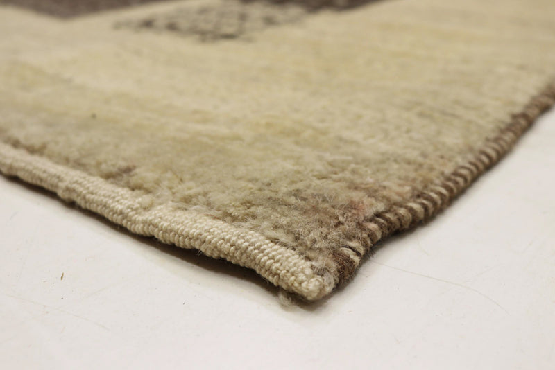Gabbeh Teppich - Loribaft Indus - 206 x 152 cm - dunkelbeige