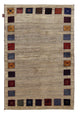 Gabbeh Teppich - Loribaft Indus - 156 x 102 cm - beige