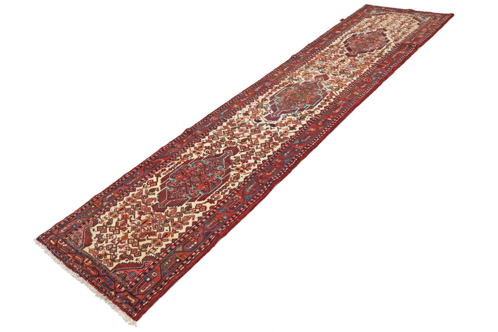 Läufer Perser - Nomadic - 356 x 83 cm - hellbeige