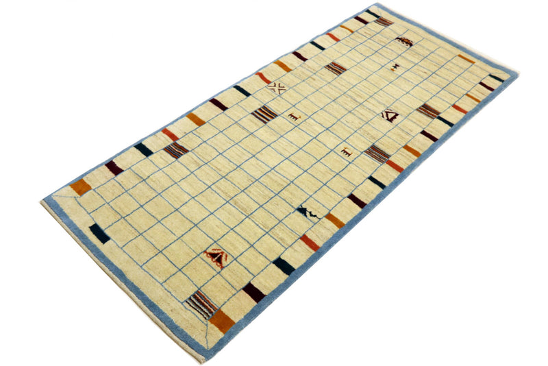Läufer Gabbeh - Perser - 199 x 83 cm - sand
