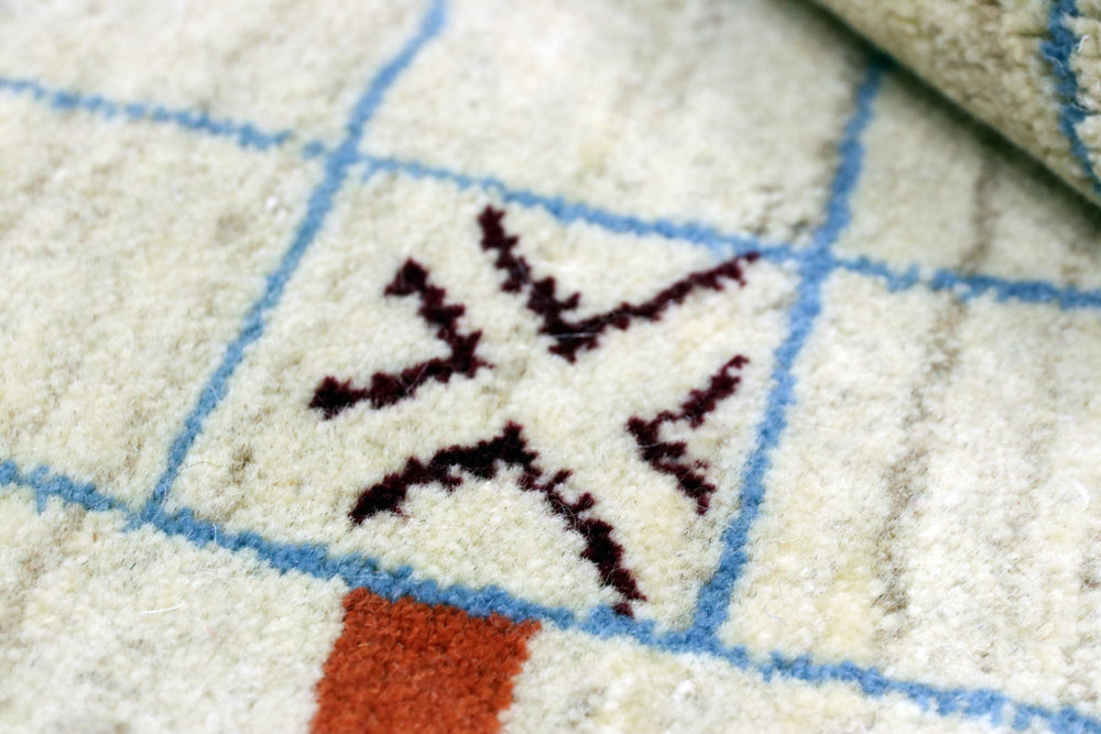 Läufer Gabbeh - Perser - 199 x 83 cm - sand