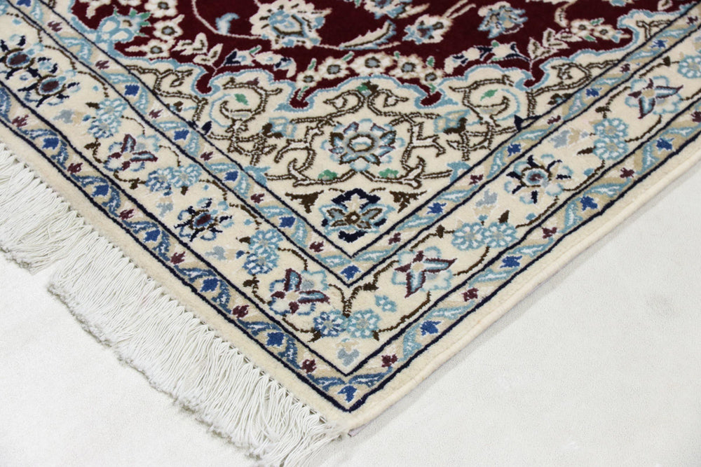 Perserteppich - Nain - Premium - 152 x 95 cm - rot