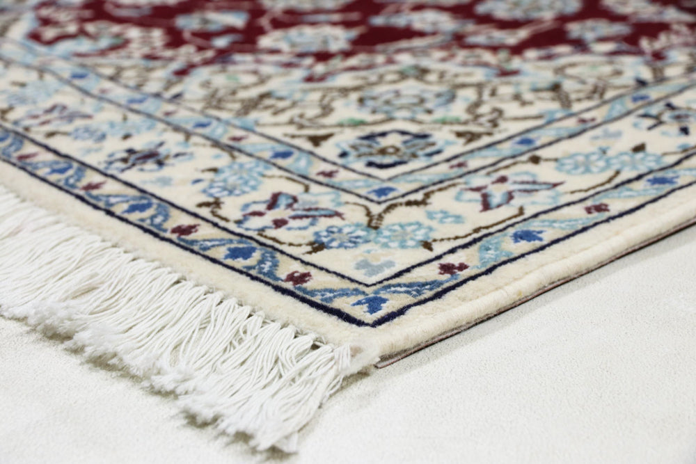 Perserteppich - Nain - Premium - 152 x 95 cm - rot