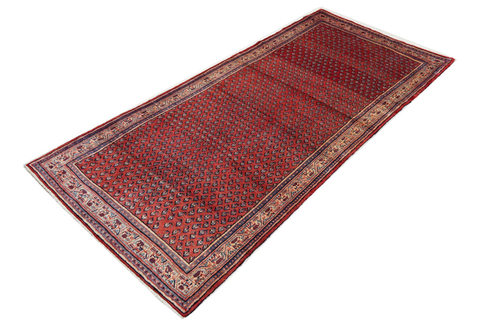 Läufer Perser - Mir - 268 x 127 cm - rot