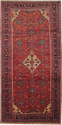 Perserteppich - Nomadic - 322 x 157 cm - rot