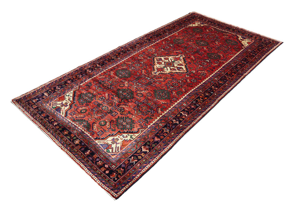 Perserteppich - Nomadic - 322 x 157 cm - rot