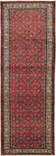 Läufer Perser - Mir - 298 x 107 cm - rot