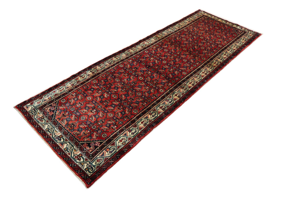 Läufer Perser - Mir - 298 x 107 cm - rot