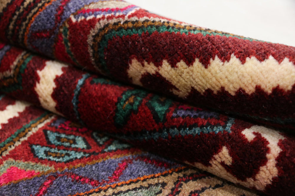 Läufer Perser - Nomadic - 260 x 87 cm - rost