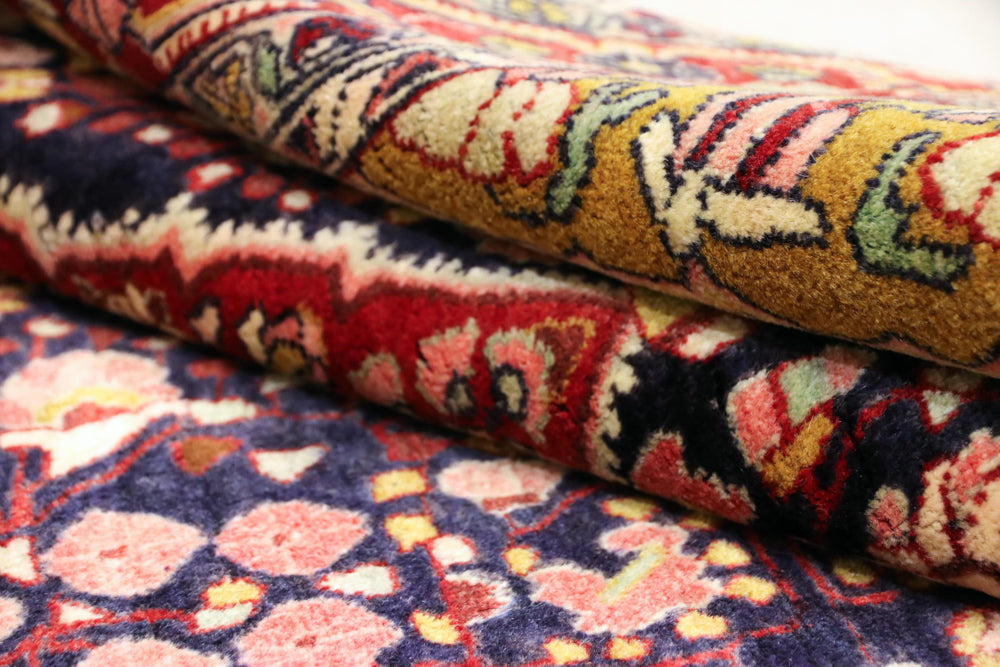 Perserteppich - Nomadic - 166 x 108 cm - dunkelblau