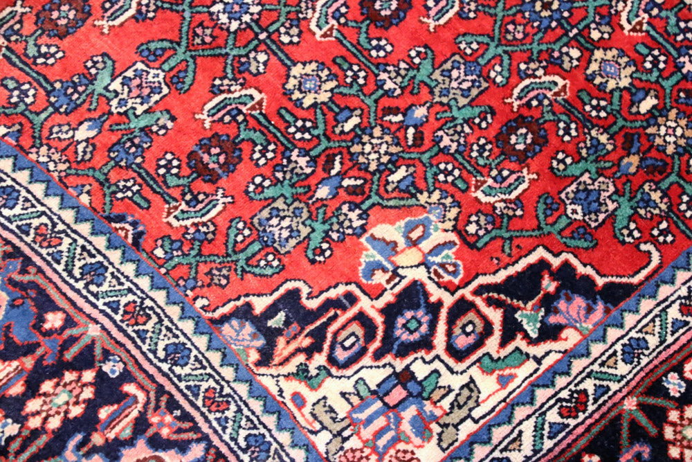 Perserteppich - Nomadic - 214 x 136 cm - rost