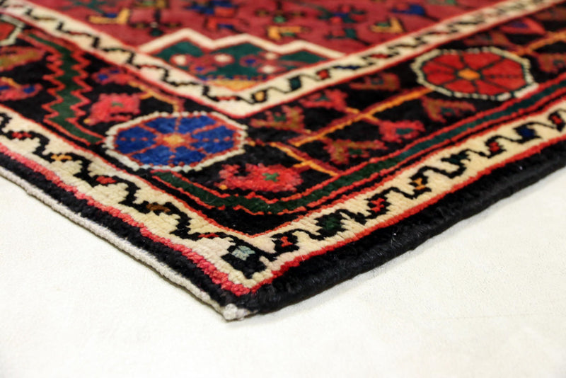 Perserteppich - Nomadic - 200 x 128 cm - dunkelrot