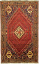 Perserteppich - Nomadic - 256 x 156 cm - rot