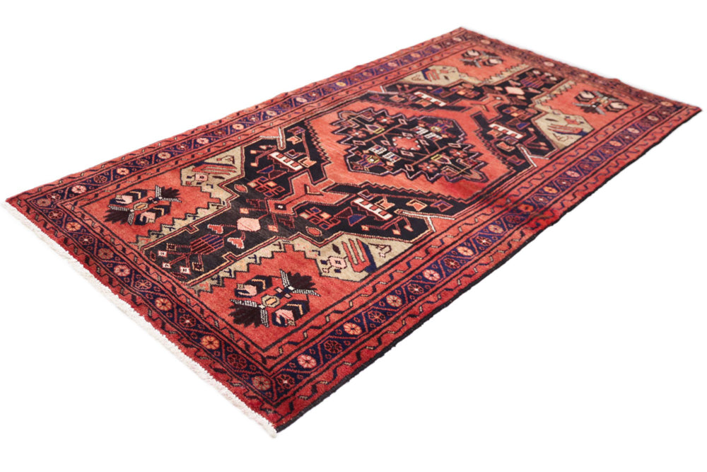 Läufer Perser - Nomadic - 216 x 111 cm - dunkelblau