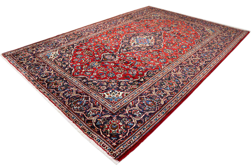 Perserteppich - Keshan - 300 x 200 cm - rot
