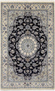 Perserteppich - Nain - 246 x 154 cm - dunkelblau